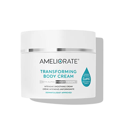 Ameliorate Transforming Body Cream for Keratosis Pilaris and Dry Skin Intensely Nourishes and Hydrates 225ml 7.6fl.oz