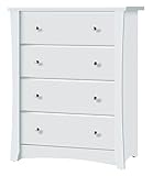 STORKCRAFT Crescent 4 Drawer Chest, Kids...