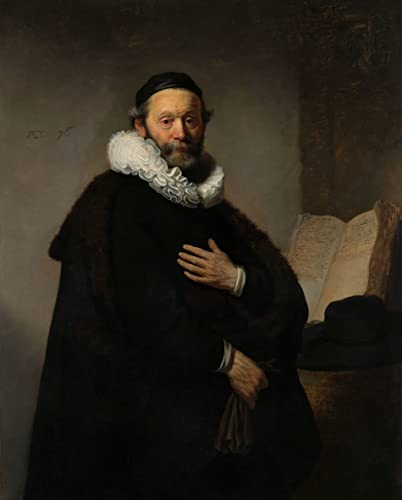 Toile Johannes Wtenbogaert Rembrandt décoration murale bureau pour créer une ambiance studieuse