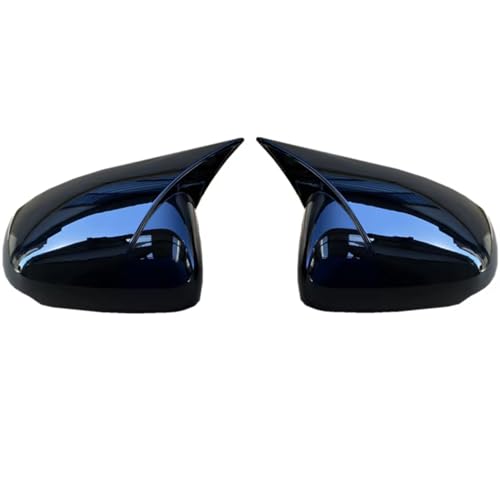 車用サイドミラーキャッ Aクラス CLA W177 C118 2019 2020 2021 LHD 車用バックミラーサイドミラーカバー ウィングキャップ ドアハウジングシェルトリム(Gloss Black)