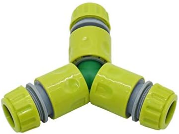 Pipe Fitting 5pcs Irrigation Hose 1/2 Inch Y Connector 16mm Hose 3 Way Tap Garden Tap Irrigation Water Splitter Pipe Splitter (Color : 16MM Hose Diameter : 1/2'')