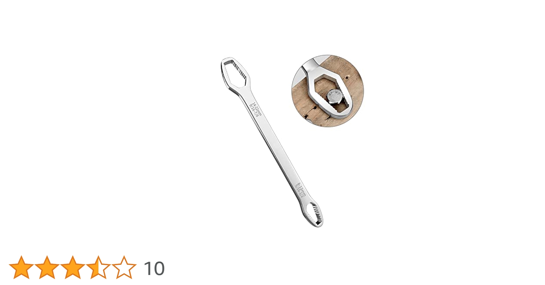 こまねち Amazon | 万能レンチ コンビネーションレンチ 多機能 適用範囲8
