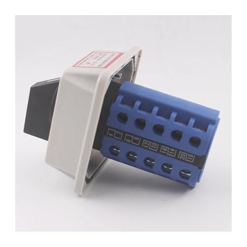 Interruptor de transferencia con señal de potencia 5 posiciones y caja estanca 20A 3