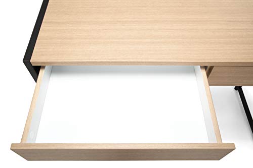 OFM ESS Collection 2-Drawer Office Desk, Harvest - Thumbnail 5