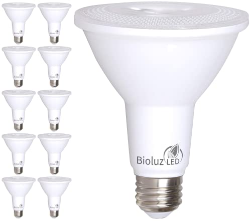 Bioluz LED PAR38 10 Pack 12W Soft White 3000K, 90 CRI, dimmable