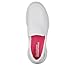 Skechers Women's Go Walk Joy Sneaker-5Gen Cushioning, Air-Cooled GOGA Mat, Breathable Mesh Upper Sneaker, White, 8.5 Wide