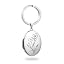 02. Oval Silver Birthflower