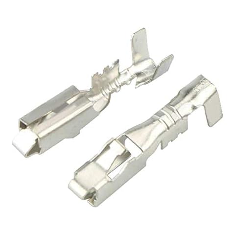 CNLW 50 PCS 2.8 Series Automotive Connector Connector tinned Copper Terminal DJ623-E2.8B Plug Socket Cover