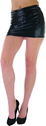 Image of ToBeInStyle Women's Sexy Diamond Shaped Fishnet Pantyhose