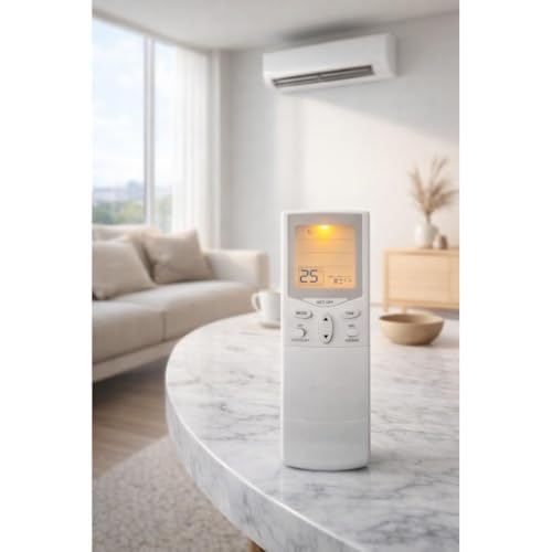 Image of BLACKSHEEP Compatible with Hitachi Ac Remote 1.5 ton Original Model 68A 433kHz Suitable for Logicool Series of 1 2 Ton Split and Window Air Conditioner