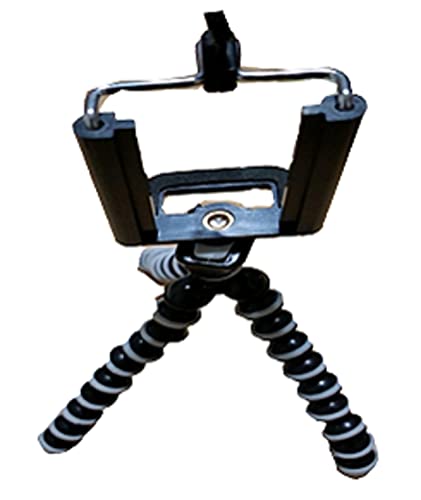 iphone用三脚ホルダー デジカメスタンド スマホ対応 モバイル iphone5 アイフォン5　クネクネ三脚