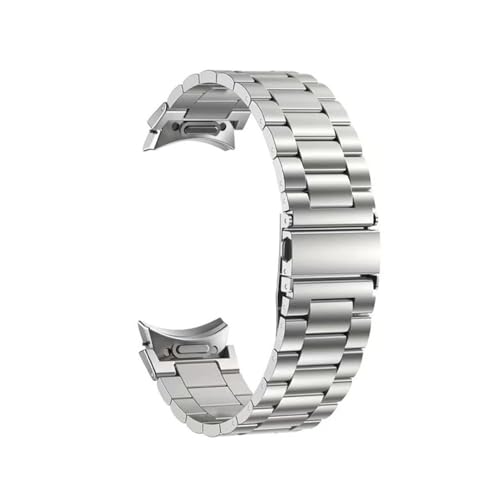 �����ԃ`�^��/�X�e�����X�|�x���g�ɓK������Samsung Galaxy Watch 4/5/6 Classic 43 47mm 40/44mm(Metal Silver A,Watch 6 Classic 47mm)