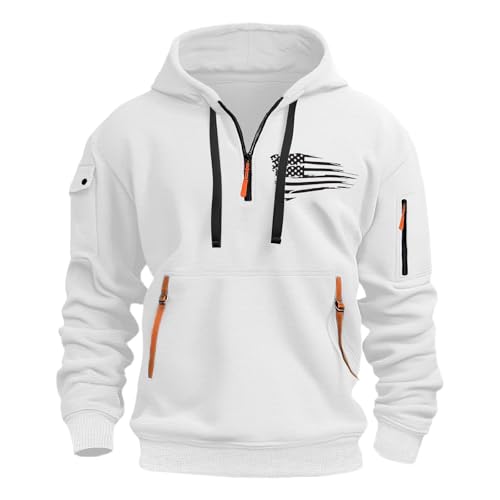 Sweat à capuche homme grande taille veste personnalisé manches longues
