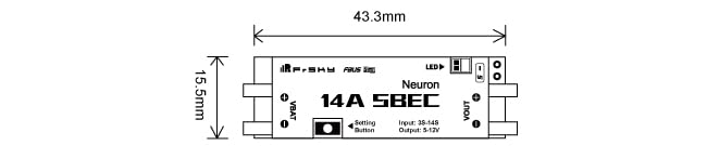 BEZGAR 2.4GHz Transmitter for TB141/TB142