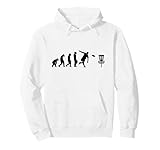 Disc-Golf-Spieler Disc-Golfer Game Evolution Disc-Golf Pullover Hoodie