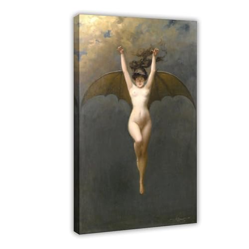 Impression toile La chauve-souris Albert Joseph Penot tableau décoration murale 30x45