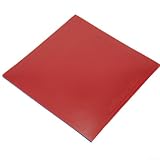 Cubierta de goma de tenis de mesa de alto rendimiento para raqueta de pádel, excelente control de arco, partículas de goma elásticas (rojo)
