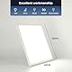 EASY EAGLE LED Deckenleuchte Flach 40 CM, Deckenlampe Viereckig 6500k 42W, Modern Badezimmer Lampe Led Panel Küchenlampe für Flur Schlafzimmer Balkon Wohnzimmer Küche Keller
