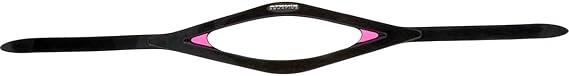 Atomic Aquatics Mask Strap, Black/Red