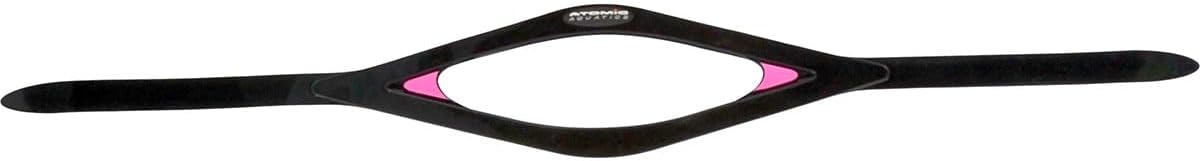 Atomic Aquatics Mask Strap, Black/Red