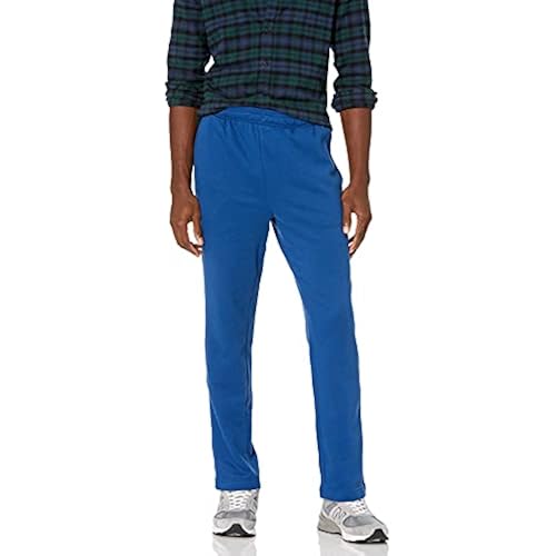 Amazon Essentials Men's Fleece Open Bottom Sweatpant (Available in Big & Tall)