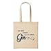 huuraa Hellweg Druckerei Jutebeutel Am Ende ergibt Alles einen Gin Geschenk Idee für Damen und Herren Tasche Baumwolle für Freunde und Familie