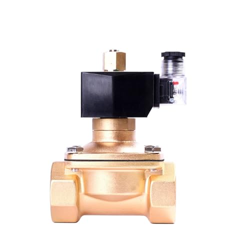 Électrovanne laiton normalement ouverte 3/8 évite la surchauffe vanne eau 240V - 7