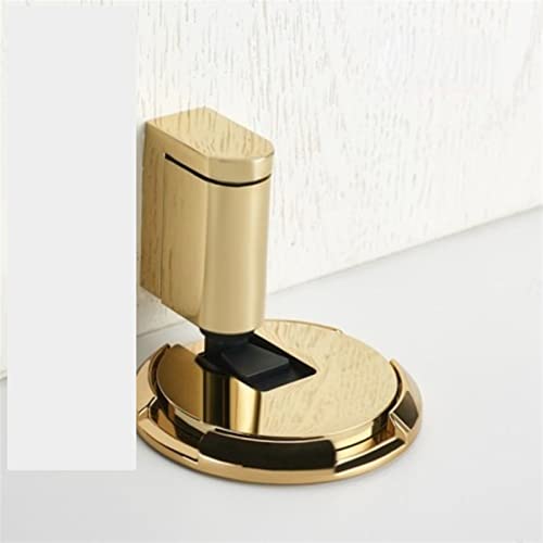 Tope de puerta sin perforar negro automático para accesorios de muebles 2