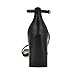 Calvin Klein Women's Sheryl Heeled Sandal, Black Leather 001, 8