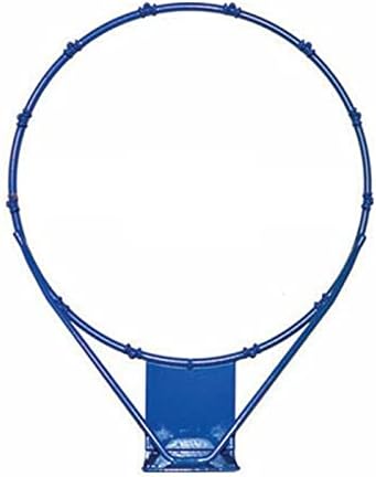 Dunn-Rite Products 18 Inch Poola Hoop RIM750 Outdoor Stainless Steel Swimming Pool Backboard Replacement Basketball Hoop Rim, Navy Blue
