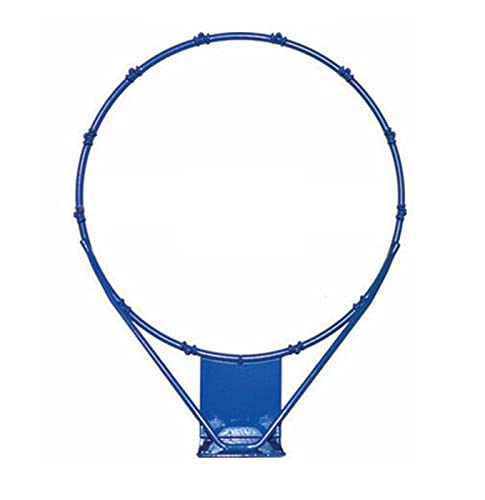 Dunn-Rite Products 18 Inch Poola Hoop RIM750 Outdoor Stainless Steel Swimming Pool Backboard Replacement Basketball Hoop Rim, Navy Blue