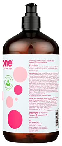 Image of Everyone 3-In-1 Berry Blast Scent Gentle And Hypoallergenic Kids Soap, Gluten Free, 32 Fluid Ounce (Pack Of 2)
