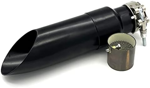 Radiant Cycles Shorty GP Exhaust Motorcycle Slipon Short Muffler Pipe 2014-2018 Honda CTX700 CTX 700 CTX700D BLACK