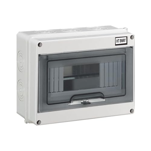 Caja de interruptor resistente al agua IP65 serie HT para conexiones exteriores seguras