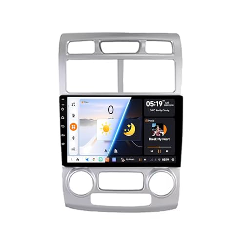 Autoradio Android 2 DIN Kia Sportage 2004 écran tactile Bluetooth et navigation GPS