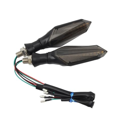 Clignotants universels pour moto à LED séquentiels feux de circulation ambrés haute visibilité