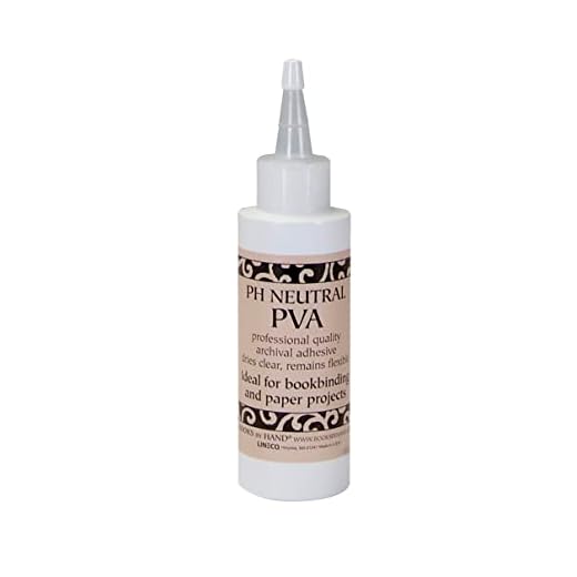 Books by Hand PH Neutral PVA Adhesive with spout - 4 ounce bottle