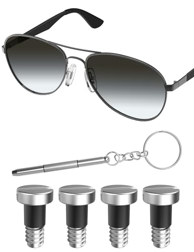 Vis de rechange pour lunettes Ray-Ban RB3549 Mryok argenté