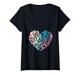 Photo Gallery donna bmx bicycle heart love racing stunt bike biker kids boy men maglietta con collo a v Photo Gallery donna bmx bicycle heart love racing stunt bike biker kids boy men maglietta con collo a v