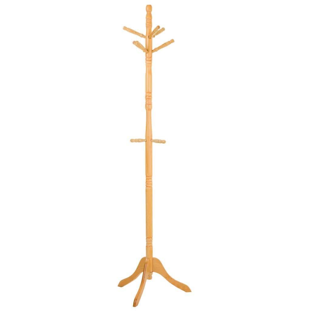 WANDERLUST DECO Perchero de Pie de Madera Color Miel 44x44x184
