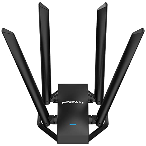 Adaptador WiFi USB 600 Mbps – Doble Banda 2.4GHz/5GHz, Compatible Con Windows, Mac, Linux, Conexión Rápida Y Estable