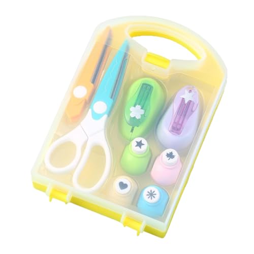 Perforador para manualidades sin esfuerzo gracias a su mango ergonómico de 8 piezas
