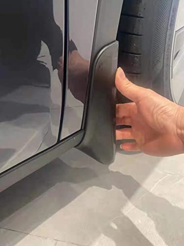 Guardabarros para Model Y 2021 2022 con protector de placa de desgaste integrado 3