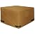 NEXCOVER Square Fire Pit Cover - Waterproof 600D Heavy Duty Cover, Premium Patio Outdoor Cover, 32”L x 32”W x 24”H, Fits for 28 inch, 30 inch, 31 inch, 32 inch Fire Pit / Table, Brown.