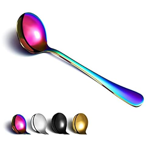 Cuchara de sopa arcoíris de acero inoxidable Berglander Cover