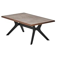 Amazon｜関家具(Sekikagu) ローテーブル メラミン天板 幅90cm ブラウン