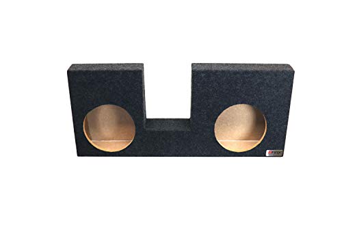 Bbox Dual Sealed 10 Inch Subwoofer Enclosure - Accu-Tuned Sealed Subwoofer Boxes & Enclosures - Subwoofer Box Improves Audio Quality, Sound & Bass - Fits 2011-2016 Ford F250/350/450 Crew Cab #TOP4