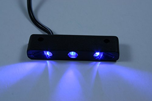 Luz LED Azul compacta para interiores de vehículos miniatura 3