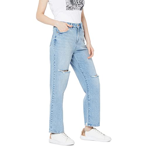 Image of Spykar Regular Fit Regular Cotton Womens Jeans