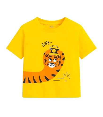 Image of Lush Plush Boys High GSM Cotton Half Sleeve Printed Cotton T-Shirt